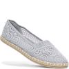 SZARE ESPADRYLE DAMSKIE ERCILIA