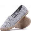 JASNOSZARE ESPADRYLE DAMSKIE OBIOMA