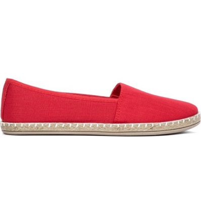 CZERWONE ESPADRYLE DAMSKIE ERJA