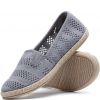 CIEMNOSZARE ESPADRYLE DAMSKIE OBIOMA