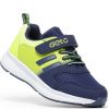 ZIELONO-GRANATOWE BUTY SPORTOWE DZIECIĘCE LEANO