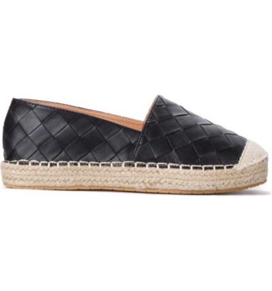 CZARNE ESPADRYLE DAMSKIE LEXI