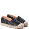 CZARNE ESPADRYLE DAMSKIE LEXI