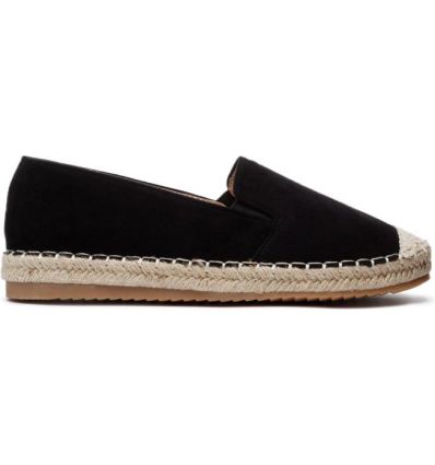 CZARNE ESPADRYLE DAMSKIE BRAELYN