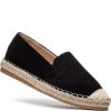 CZARNE ESPADRYLE DAMSKIE BRAELYN