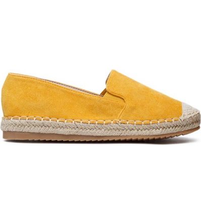 ŻÓŁTE ESPADRYLE DAMSKIE BRAELYN