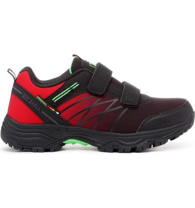 CZARNO-CZERWONE SPORTOWE BUTY MŁODZIEŻOWE MATHEOS