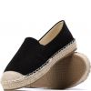 Czarne espadryle damskie Danna