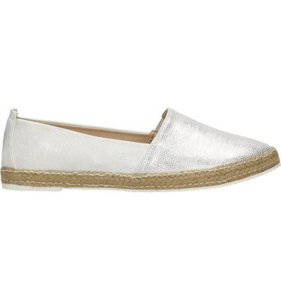 Espadryle damskie Lauree silver