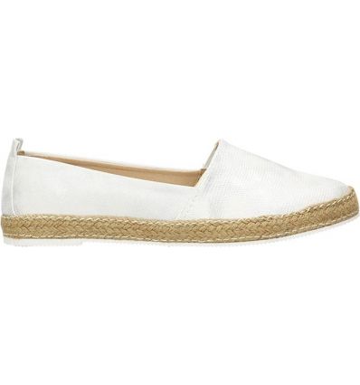 Espadryle damskie Loraine silver