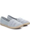 Szare espadryle damskie Dores