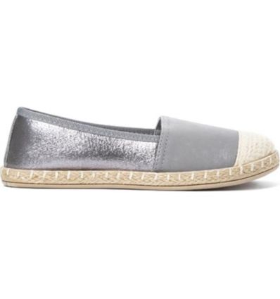 Szare espadryle dziewczęce Adna