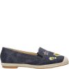 Czarne espadryle damskie Light