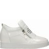 Sneakersy na ukrytym koturnie Fashion&Sport white