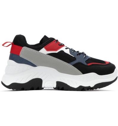 CZARNE MŁODZIEŻOWE BUTY SPORTOWE BLISS 