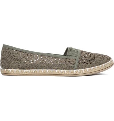 KHAKI ESPADRYLE DAMSKIE ERCILIA