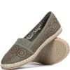 KHAKI ESPADRYLE DAMSKIE ERCILIA