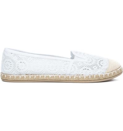 BIAŁE ESPADRYLE DAMSKIE EURIA