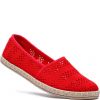 CZERWONE ESPADRYLE DAMSKIE OBIOMA