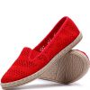 CZERWONE ESPADRYLE DAMSKIE OBIOMA